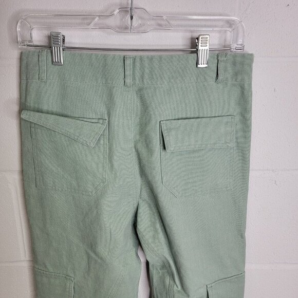 Diet Starts Monday Mens Size 30 Cargo Utility Pant Light Green Straight Leg - Picture 3 of 12